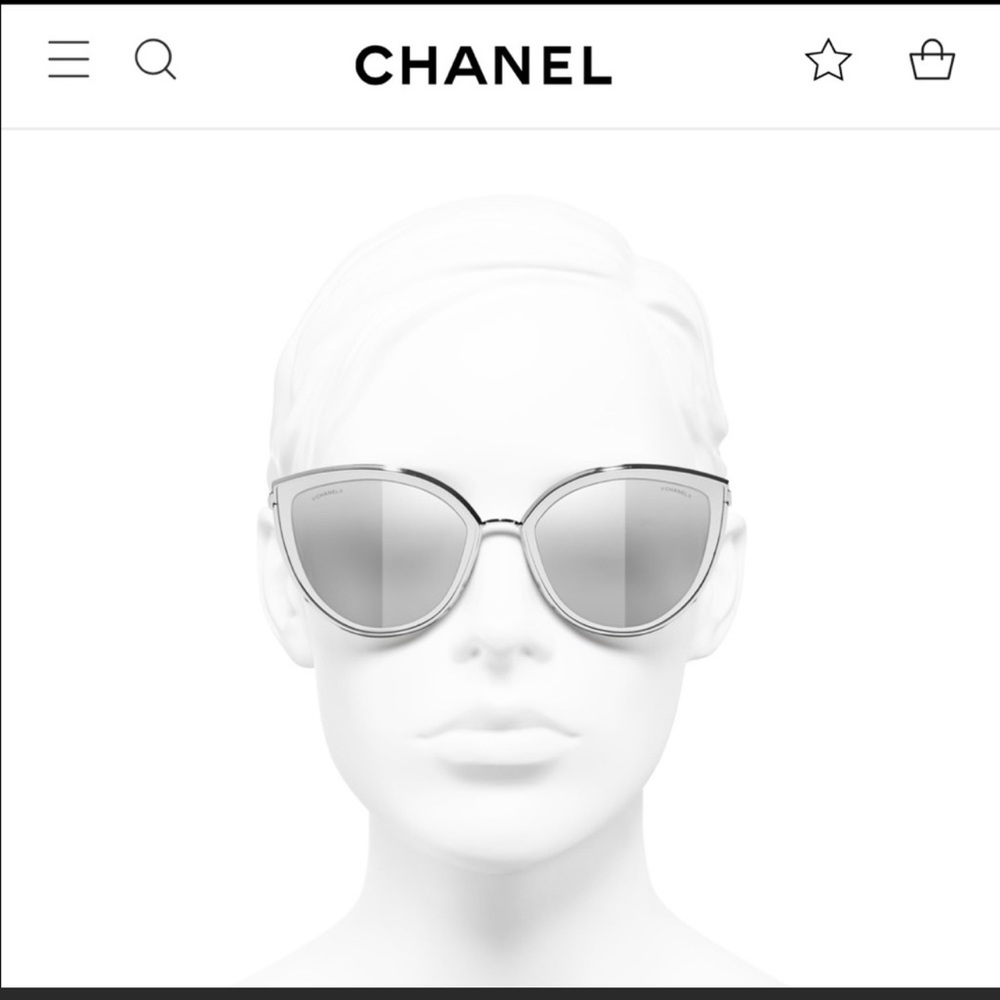 100% Authentic Chanel sunglasses. These are stunning!! 🖤🤍